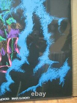 Vintage Brotherhood Ballon Black Light Poster 1971 In#G6038