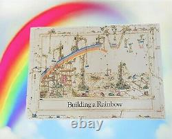 Vintage Building A Rainbow Poster Studio One Robert Putz Original Hippie 1976