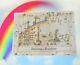 Vintage Building A Rainbow Poster Studio One Robert Putz Original Hippie 1976