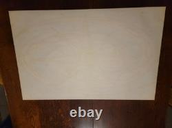 Vintage COSMIC Blacklight Poster 1970 Houston Galaxy Ying Yang Eye Space Trippin