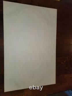 Vintage COSMIC Blacklight Poster 1970 Houston Galaxy Ying Yang Eye Space Trippin