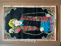 Vintage California Boy 1970 John Charles Psychedelic Black Light Poster