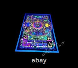 Vintage Complex Mind 1974 AA Sales Flocked Velvet Blacklight Poster Spectrum