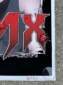 Vintage DMX Blacklight Poster Flocked Ruff Ryders 1999 Hip Hop Rap Y2K Retro