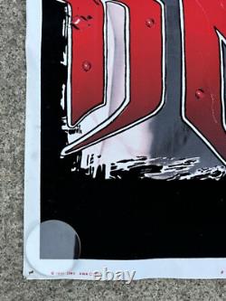 Vintage DMX Blacklight Poster Flocked Ruff Ryders 1999 Hip Hop Rap Y2K Retro