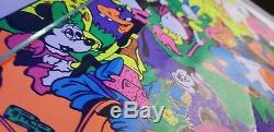 Vintage Disney Orgy Blacklight Poster Wally Wood 1967 23x35 Hard To Find