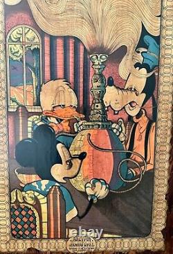 Vintage Disney Poster Ain't Gonna Work On Dizzy's Farm No More 70s Themed Humor