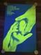 Vintage Do Your Thing Blacklight Psychedelic Poster Gemini Rising Inc 35x23