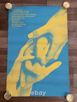 Vintage Do Your Thing Blacklight Psychedelic Poster Gemini Rising Inc 35x23