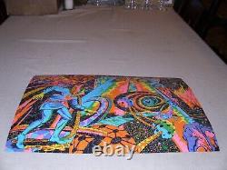 Vintage Dr. Strange Third Eye Blacklight Puzzle Glued Poster Marvelmania 1971