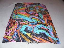 Vintage Dr. Strange Third Eye Blacklight Puzzle Glued Poster Marvelmania 1971