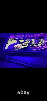 Vintage Dracula Vampire Black Light Poster Art Univeral Monster Horror 1970 USA