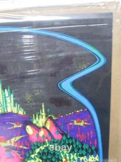 Vintage Enchanted Castle black light Poster Saladin 1971 20010