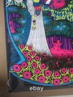 Vintage Enchanted Castle black light Poster Saladin 1971 22565