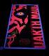 Vintage Flocked 1999 Star Wars Episode I Darth Maul Blacklight Poster 22x 34 Us