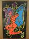 Vintage Flower Goddess Blacklight 1971 Poster 3606