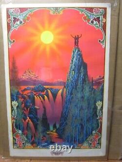 Vintage Garden of Eden black light Poster 1970 19437