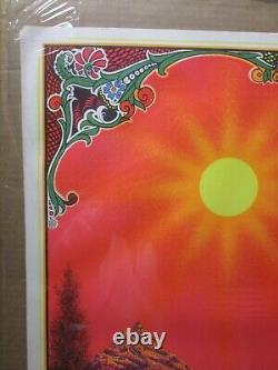 Vintage Garden of Eden black light Poster 1970 19437