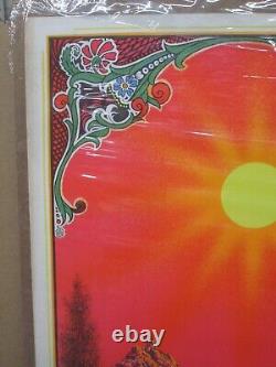 Vintage Garden of Eden black light Poster 1970 20080
