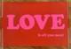 Vintage Gemini Rising Love Is All You Need Blacklight Poster