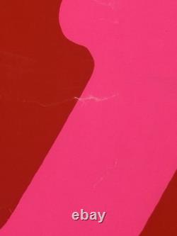 Vintage Gemini Rising LOVE is all you need Blacklight Poster