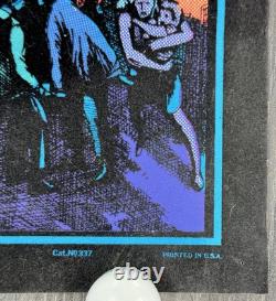 Vintage Godzilla Blacklight Poster Western Graphics