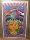 Vintage Good Vibrations Today Black Light Poster 1972 Peace Hippy 19438