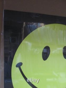 Vintage Have a happy Black Light Poster 1970's happy face In#G7485