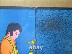 Vintage It's not nice to fool Mother nature black light Poster 1972 19433