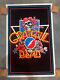 Vintage Jerry Garcia Grateful Dead Black Light Poster 1980 Funky Enterprises