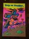 Vintage Jesus Keep On Truckin' Blacklight Poster 60s 70s Parody Christ Cross