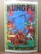 Vintage Kung Fu One With Nature Black Light Poster 1973 In#g3255