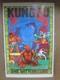 Vintage Kung Fu One With Nature Black Light Poster 1973 In#g7626
