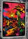 Vintage Lost Horizon Blacklight Poster Felt 1974 / 23 X 34 Funky Enterprises
