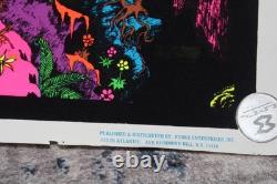 Vintage Lost Horizon Blacklight Poster Felt 1974 / 23 x 34 Funky Enterprises