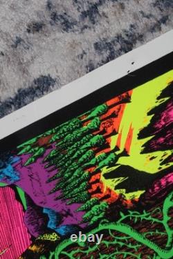 Vintage Lost Horizon Blacklight Poster Felt 1974 / 23 x 34 Funky Enterprises