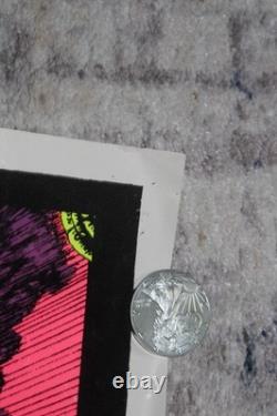 Vintage Lost Horizon Blacklight Poster Felt 1974 / 23 x 34 Funky Enterprises