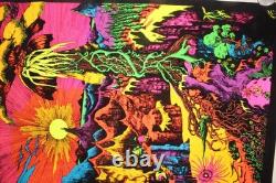 Vintage Lost Horizon Blacklight Poster Felt 1974 / 23 x 34 Funky Enterprises