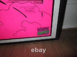 Vintage Marvel Black Light Poster HULK 1996 Funky Enterprises Inc. #401 35x23