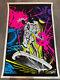 Vintage Marvel Black Light Poster Silver Surfer 1996 Funky Enterprises 35 X 23