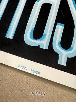 Vintage Mase Ma$e Harlem World Blacklight Posters 1998 90s Trippy Wall Art
