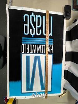 Vintage Mase Ma$e Harlem World Blacklight Posters 1998 90s Trippy Wall Art