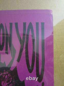 Vintage May the Sun Shine upon you Purple Sunshine black light Poster 1971 3295