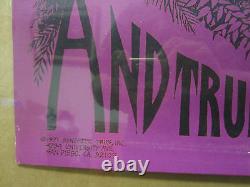 Vintage May the Sun Shine upon you Purple Sunshine black light Poster 1971 3295