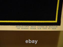 Vintage Mint Black Light Gratefull Dead Skull And Roses Poster 23 1/8 X 35
