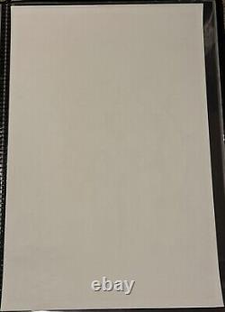 Vintage Motorhead Over Kill Blacklight Poster 35x23 Very Rare France Pressing