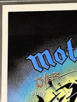 Vintage Motorhead Over Kill Blacklight Poster 35x23 Very Rare France Pressing