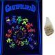 Vintage Nos Grateful Dead Dancing Spiral Bears 35x23 Blacklight Poster New
