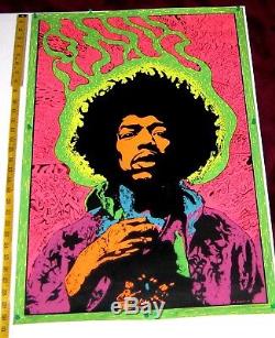 Vintage Orig. J. Hendrix The Experienced Black Light Poster/Joe Roberts, Jr. /NICE