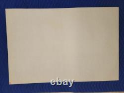 Vintage Original 1969 PETER MAX Man Must Moon Poster 24x36 Not Blacklight